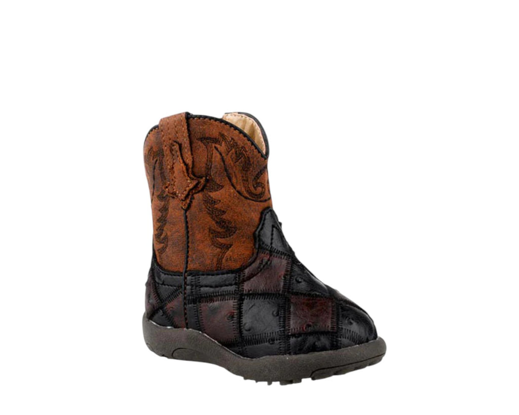 Roper Infant Cowbaby Bird Block Boots