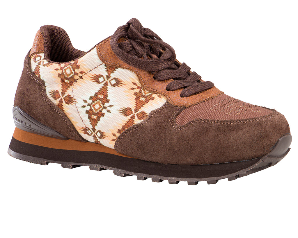 Roper Women's Giddy Up Suede Shoe