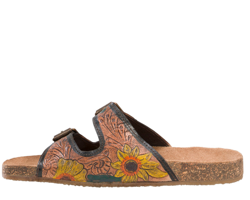 Roper Women's Desiree Tooled Sandals