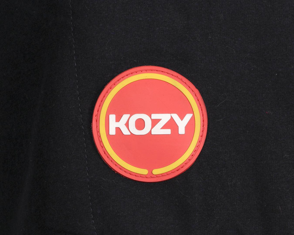 Kozy 450GSM Kersey Wool Rug in Navy/White Colouring