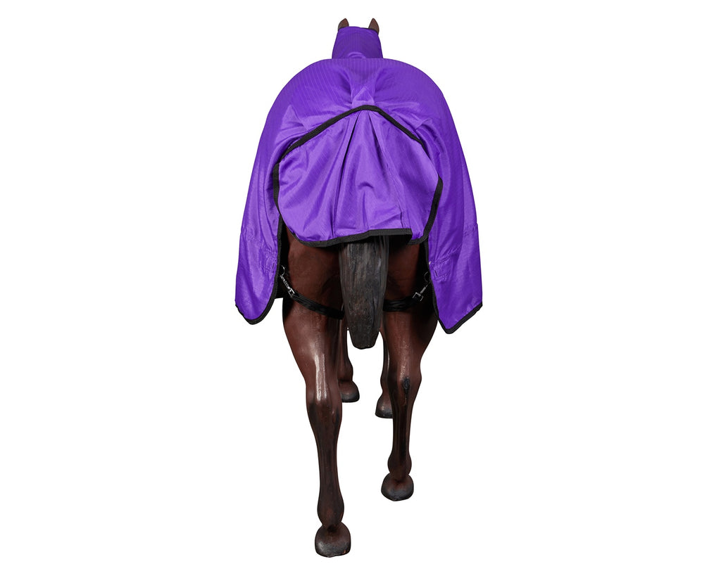 Kozy 600D Lite Rainsheet Horse Rug Combo - Tough Ripstop fabric, deep shoulder gussets, storm cover tail flap.