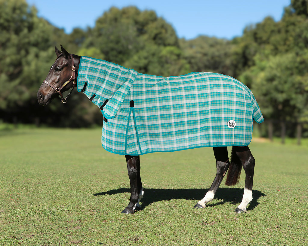 STC PVC Shade Mesh Horse Rug Combo