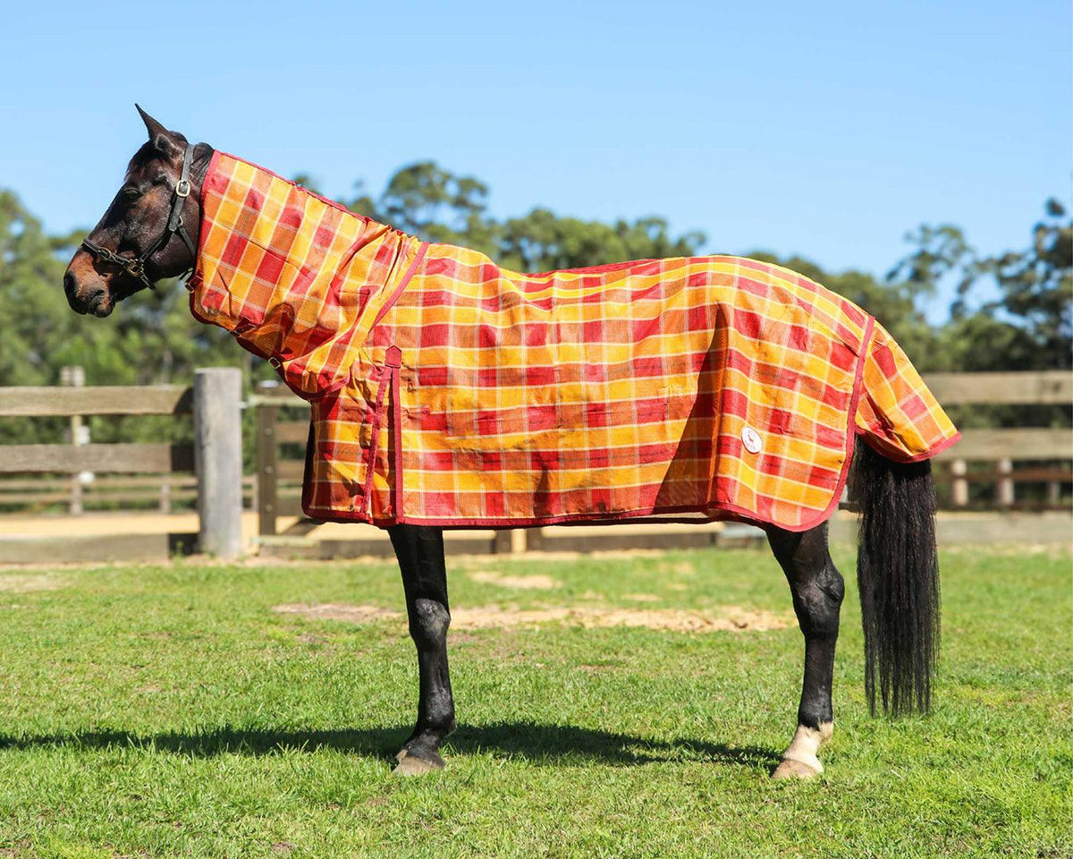 Mesh Crossover Rugs Kool Master PVC Shade Mesh Horse Rug Combo | Summer Rugs – Greg Grant ...