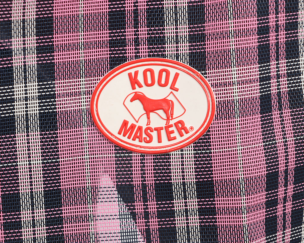 Kool Master PVC Shade Mesh Combo Long Drop Combo - Pink/Navy