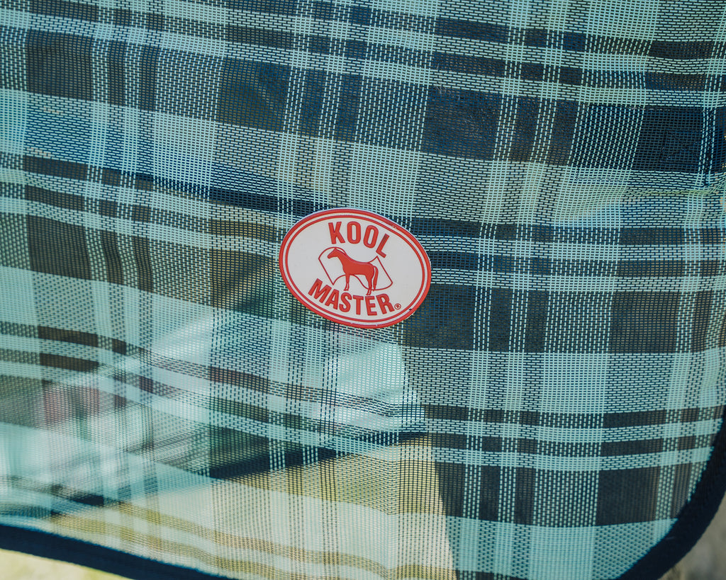 Kool Master PVC Shade Mesh Horse Rug Combo - Turquoise & Navy