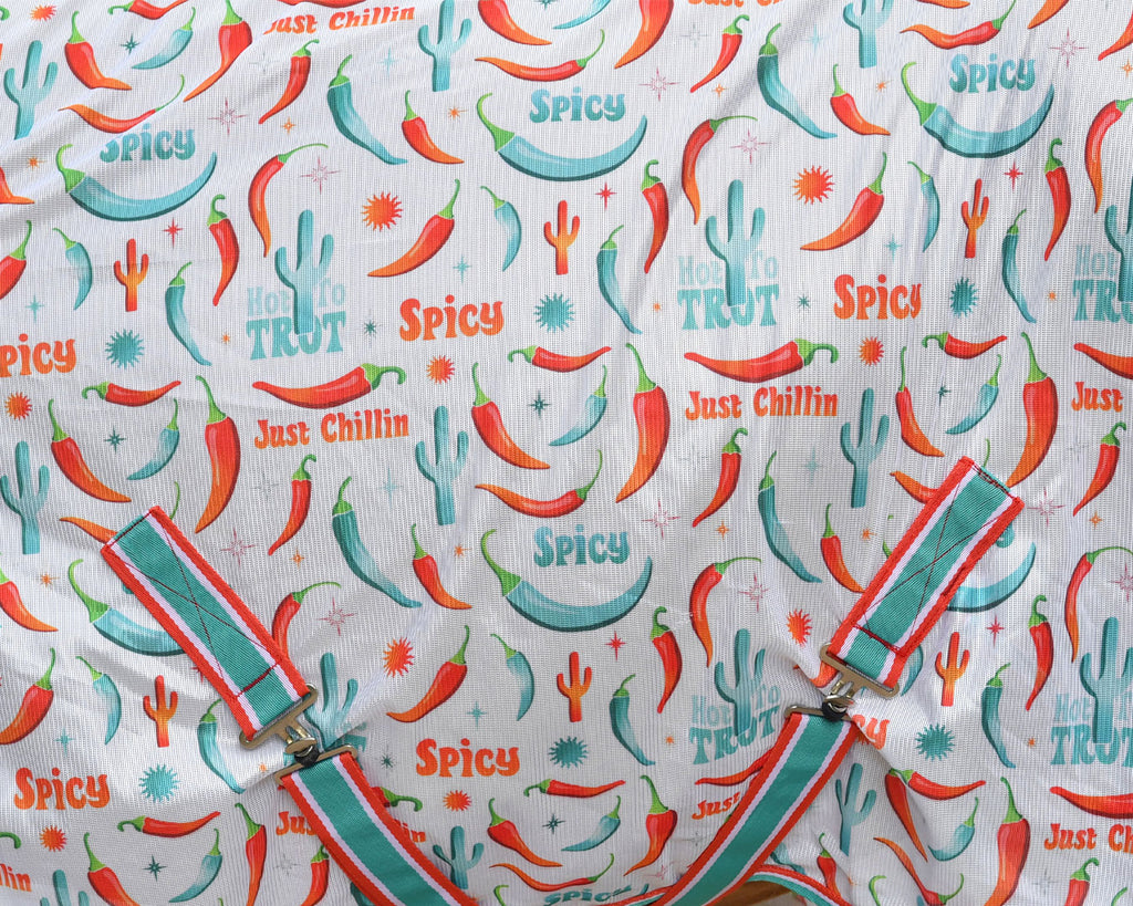 Kool Master Fly Mesh Combo w/Surcingles - Hot to Trot