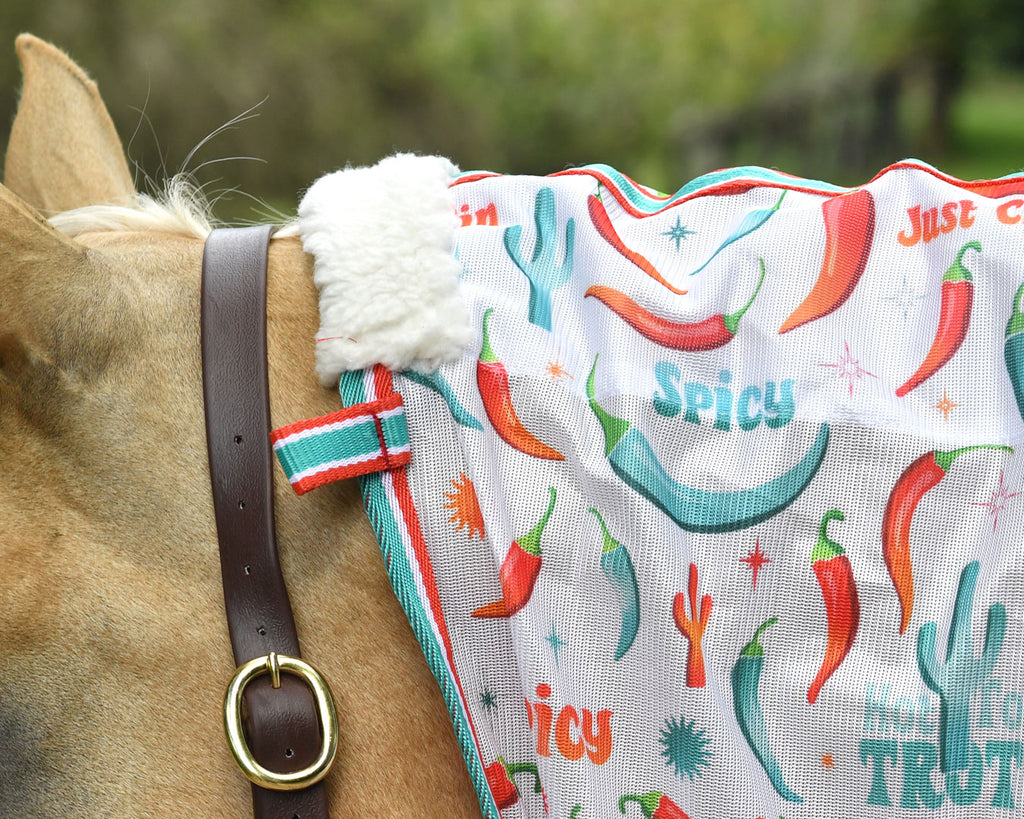 Kool Master Fly Mesh Combo w/Surcingles - Hot to Trot