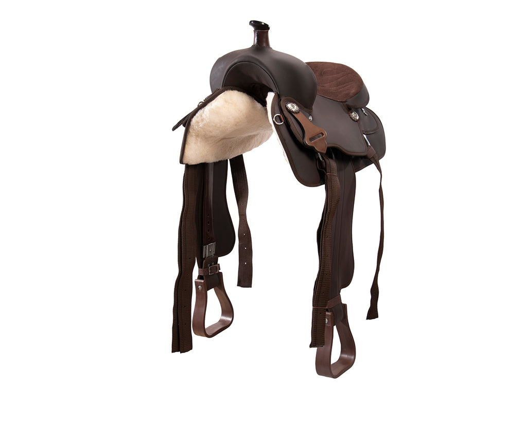 Texas-Tack Synthetic Western Saddle