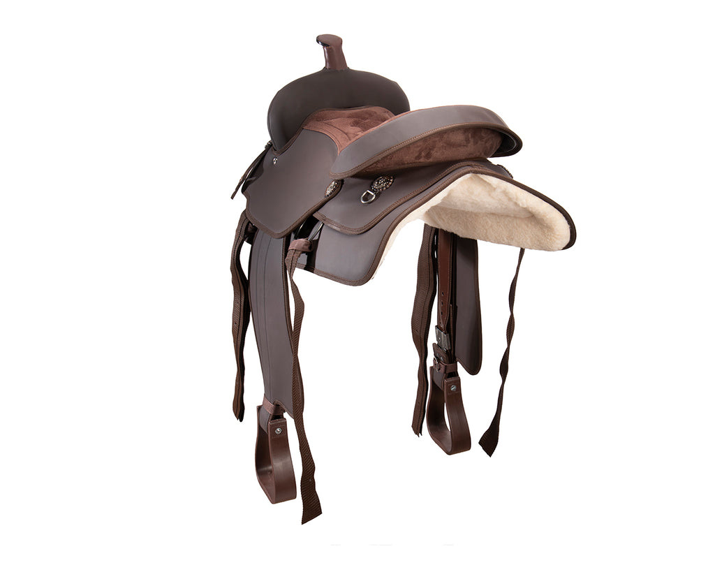 Texas-Tack Synthetic Western Saddle