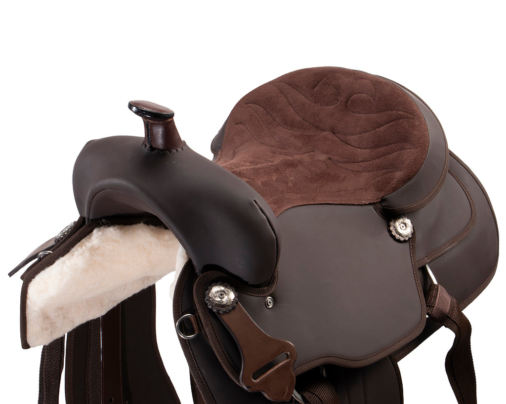 Texas-Tack Synthetic Western Saddle