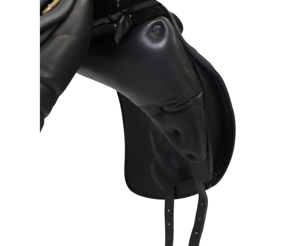 Jeremy & Lord Dressage Saddle w/Adjustable Gullet