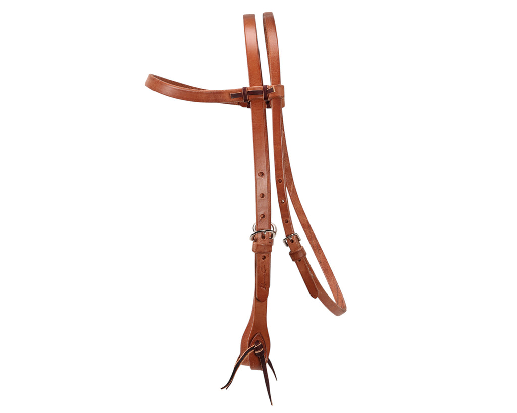 Professional's Choice Cowboy Laced Brow Band Headstall