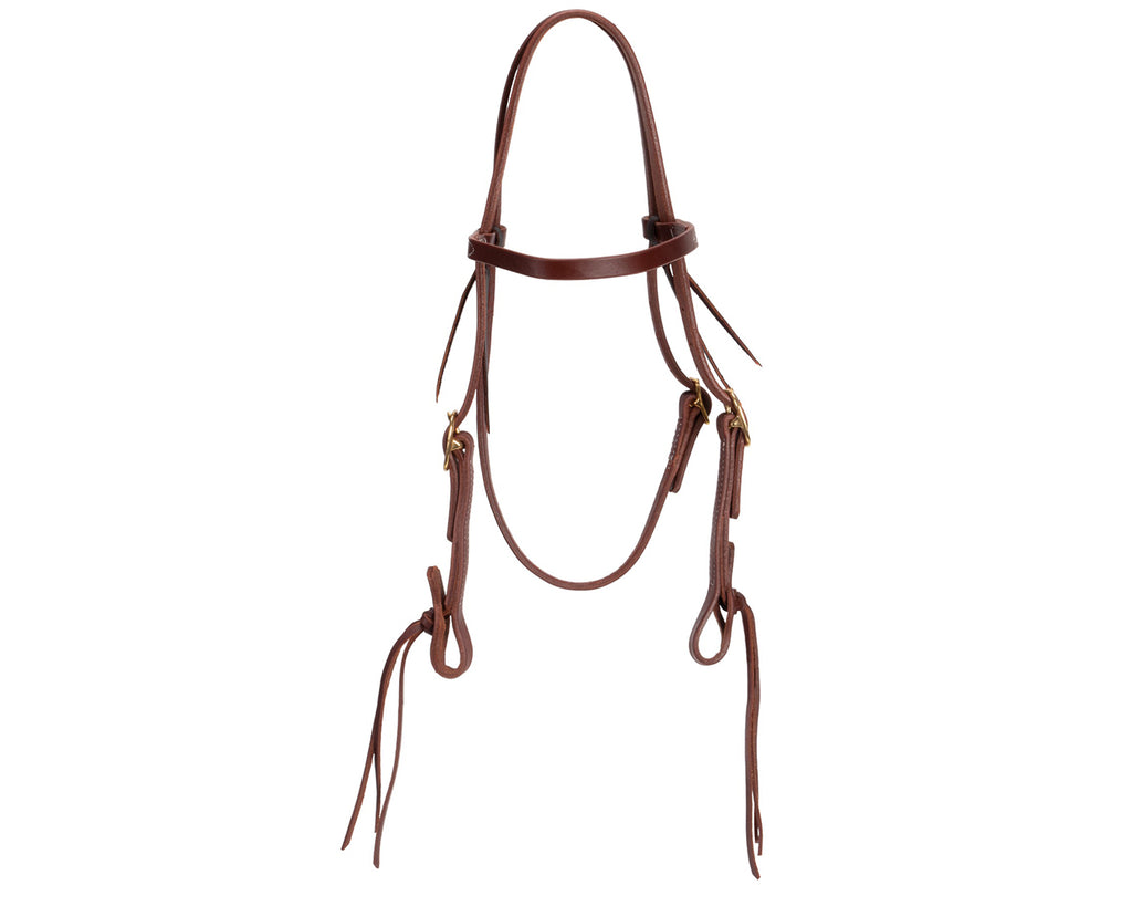professionals choice quick change knot headstall - quick change knots at the bit make it easy to swap out bits