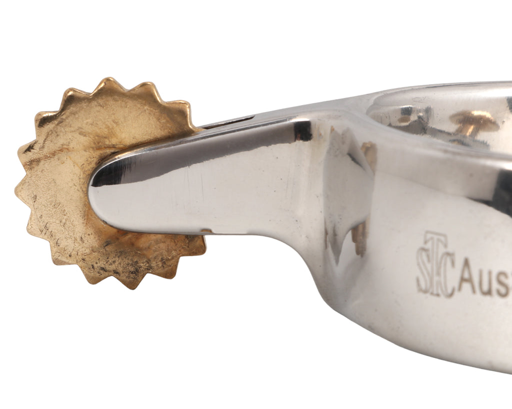 Cowdray Park Polo Spurs w/Pointed Rowels