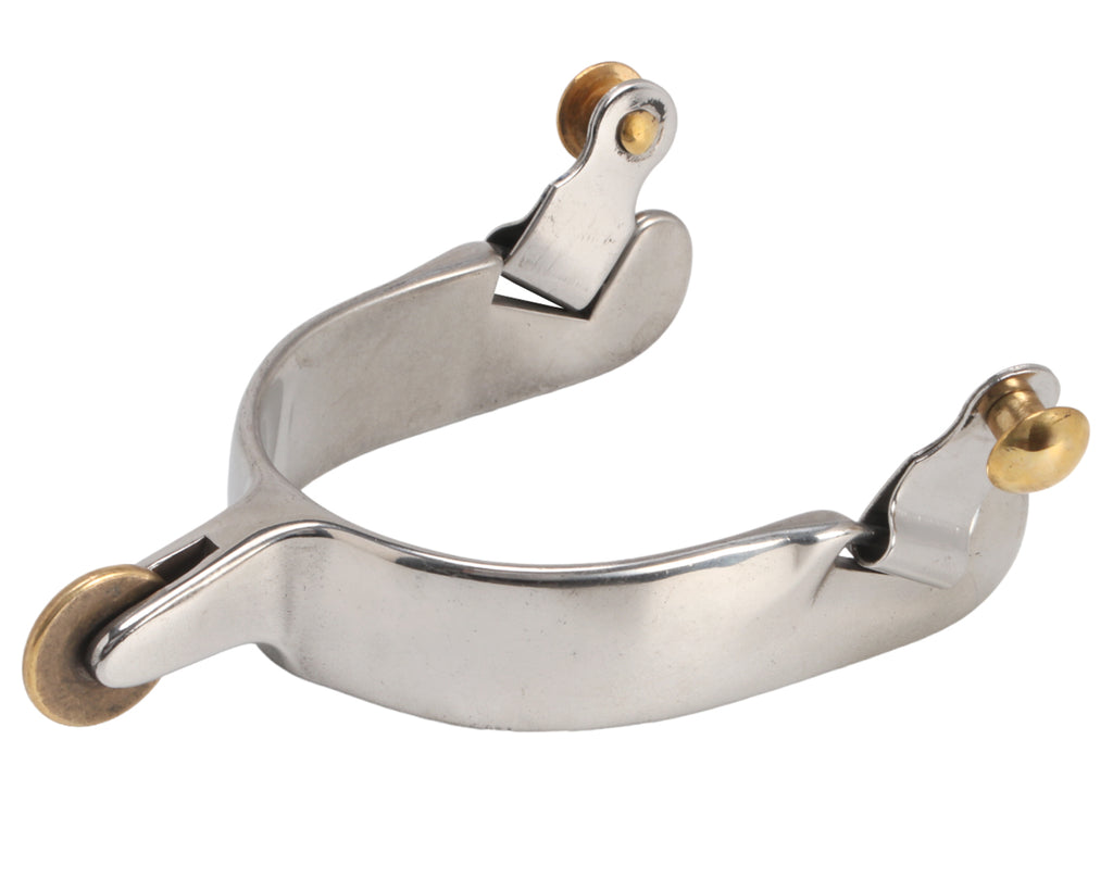 Cowdray Park Polo Spurs w/Disc Rowels