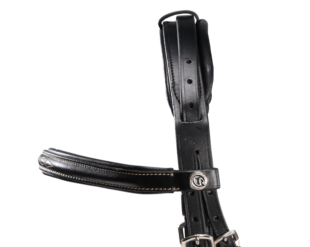 Sterling Figure Eight Bridle with Reins - Black