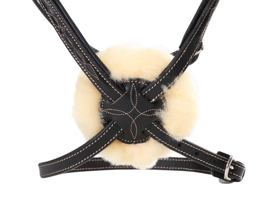 Sterling Figure Eight Bridle with Reins - Black