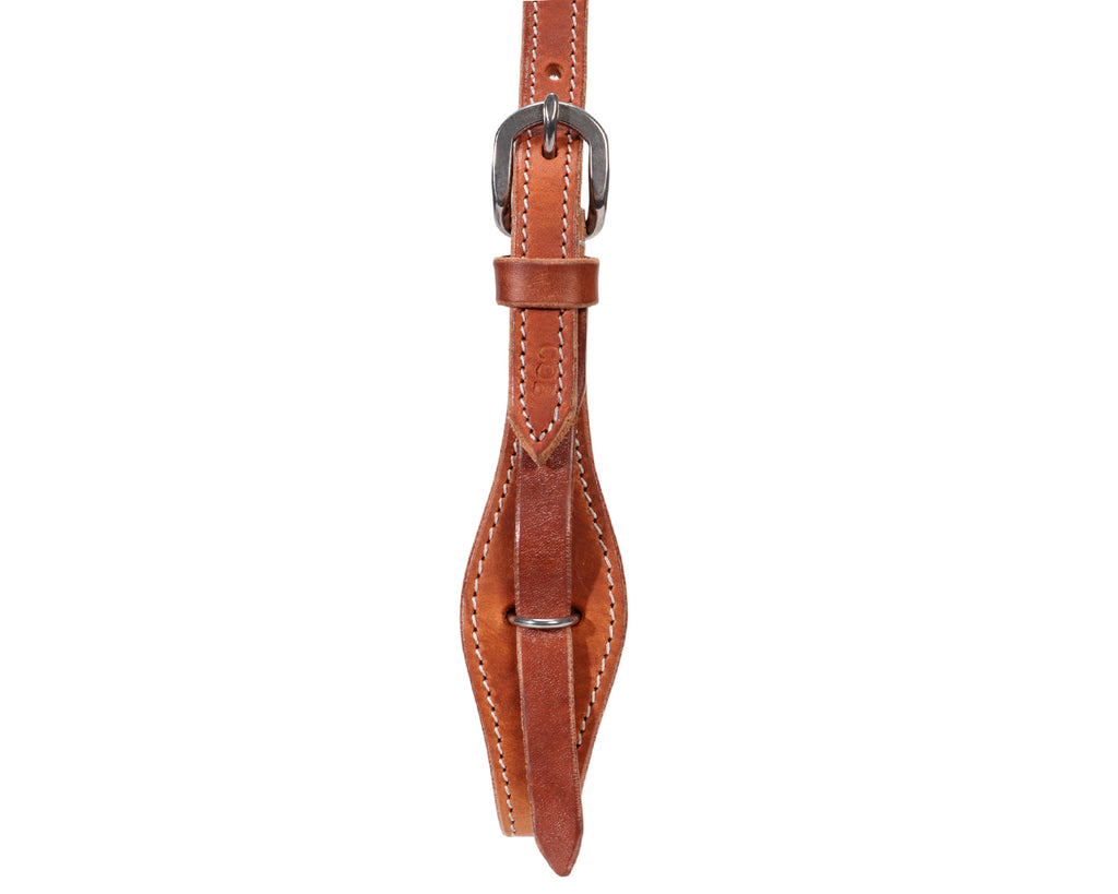 Fort Worth Campdraft Bridle - made with Harness Leather