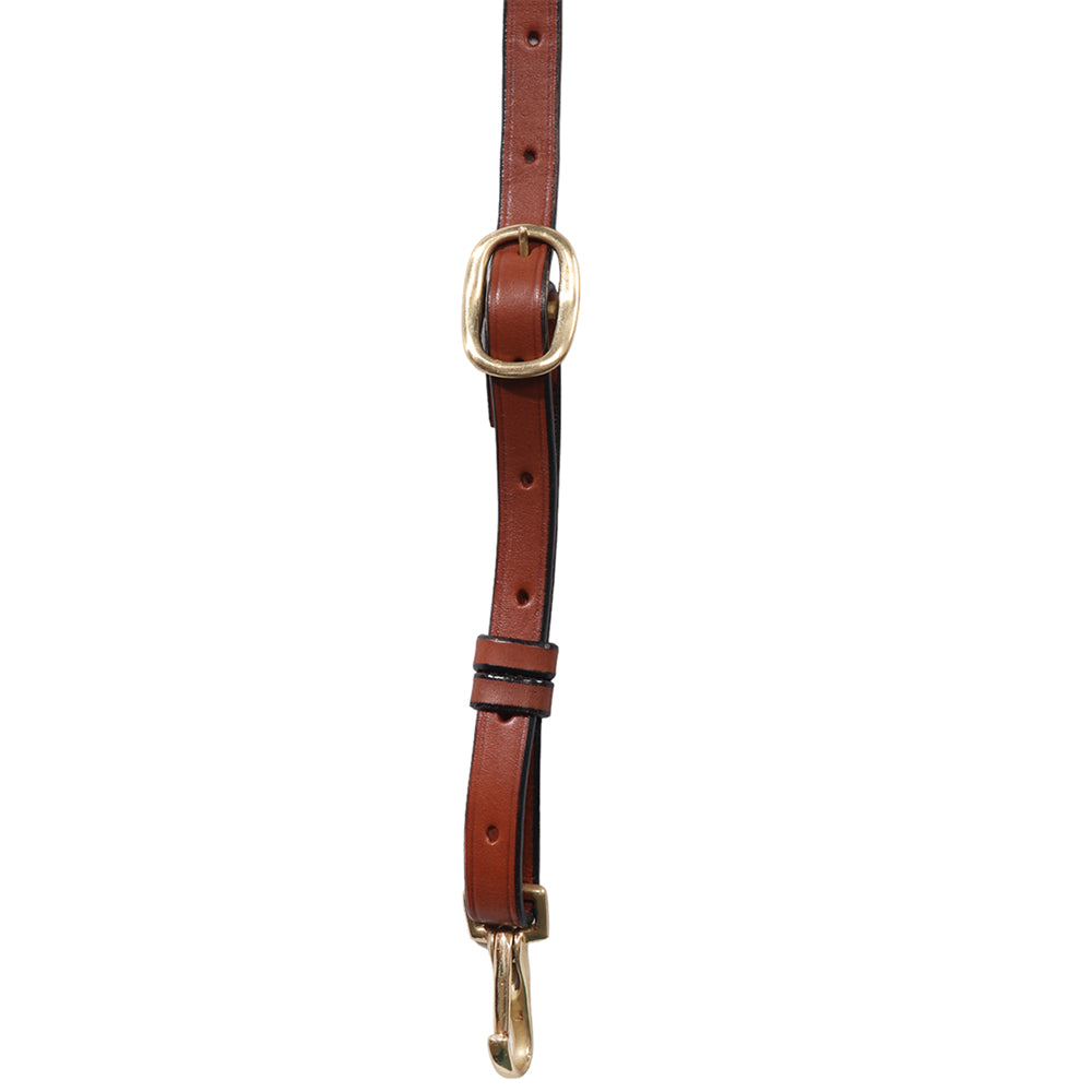 Fort Worth 5/8" Stockman's Breastplate - Chestnut Leather