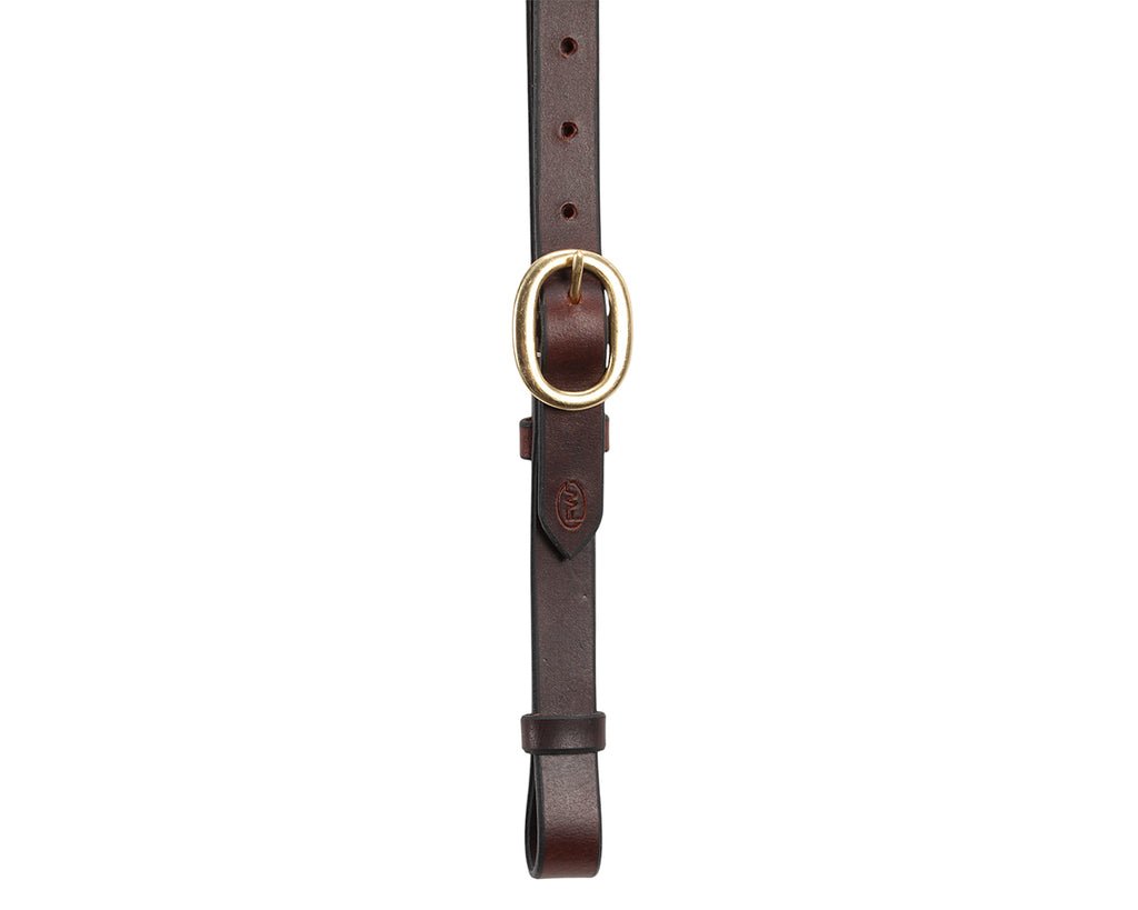 Fort Worth Barcoo Bridle Brown, image showing close up 