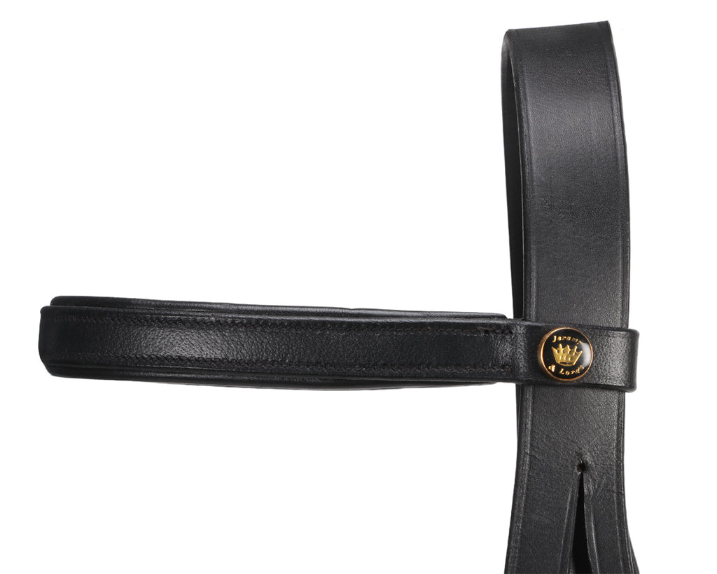 Jeremy & Lord Dressage Bridle - Black