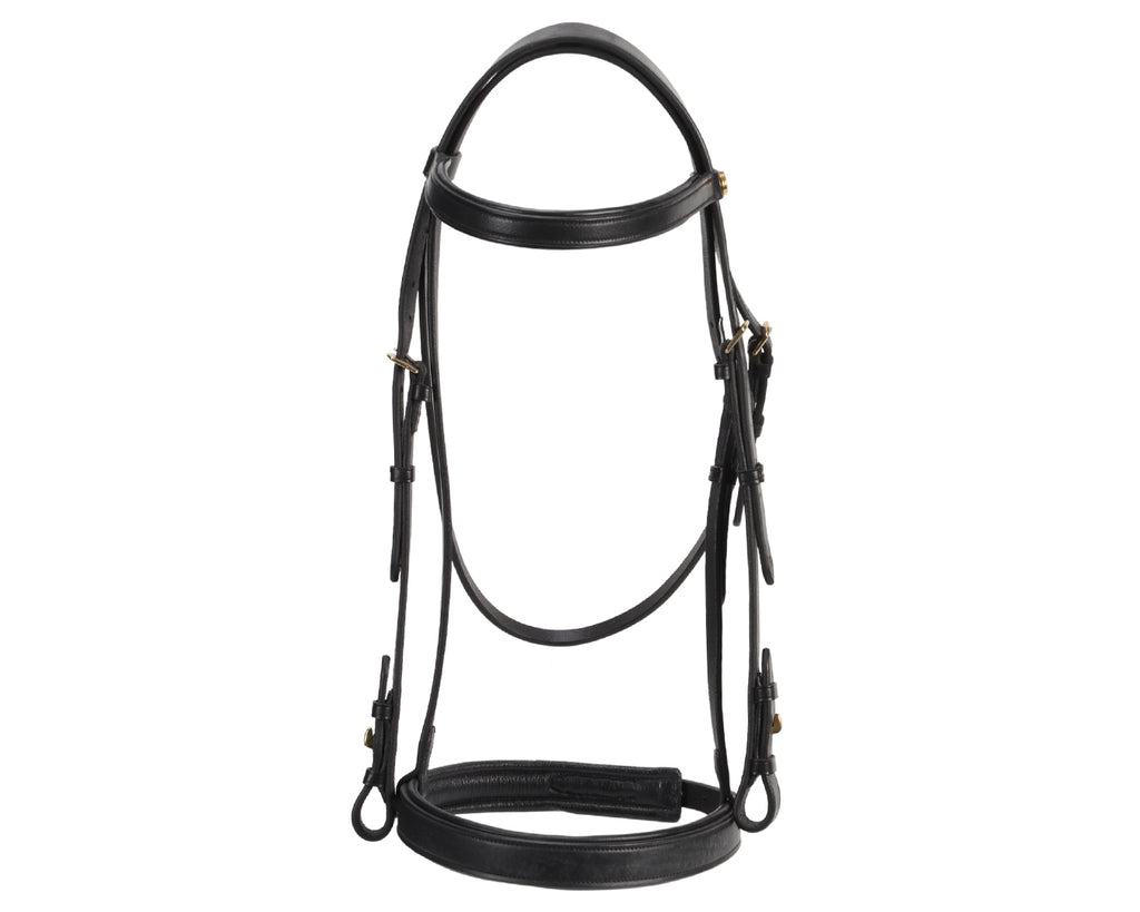 Jeremy & Lord Dressage Bridle - Black