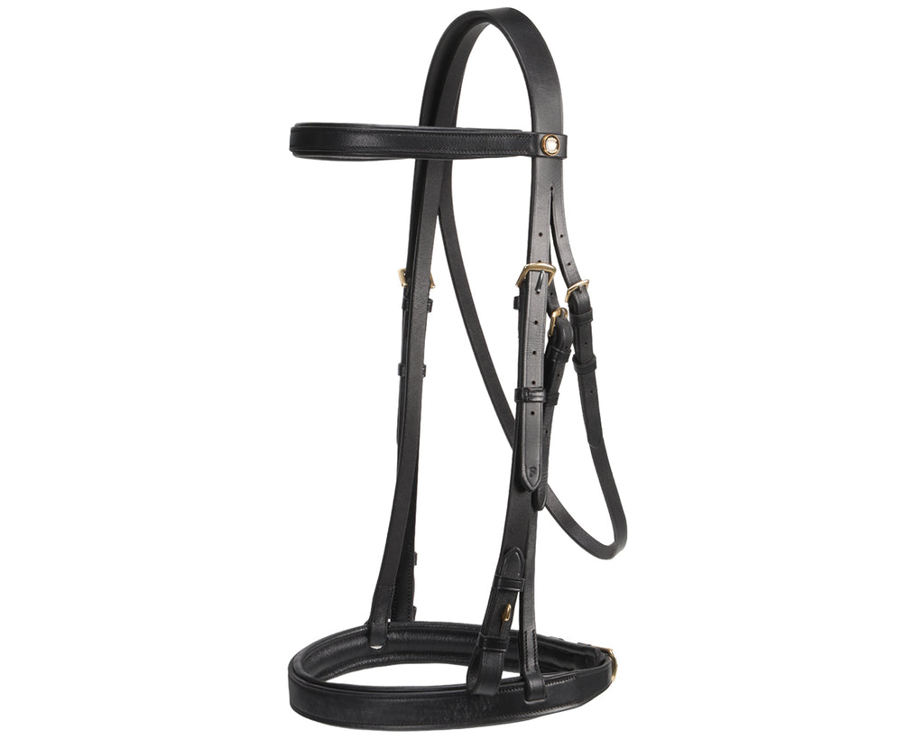 Jeremy & Lord Dressage Bridle - Black