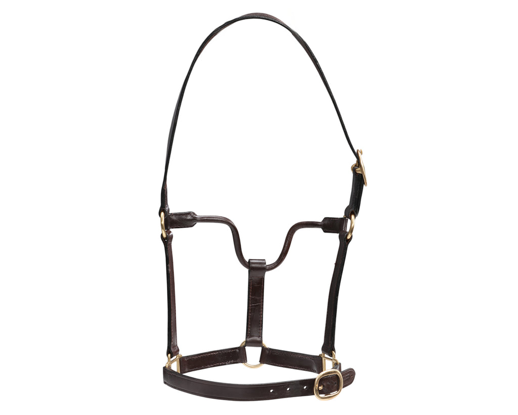 Single Ply Leather Halter
