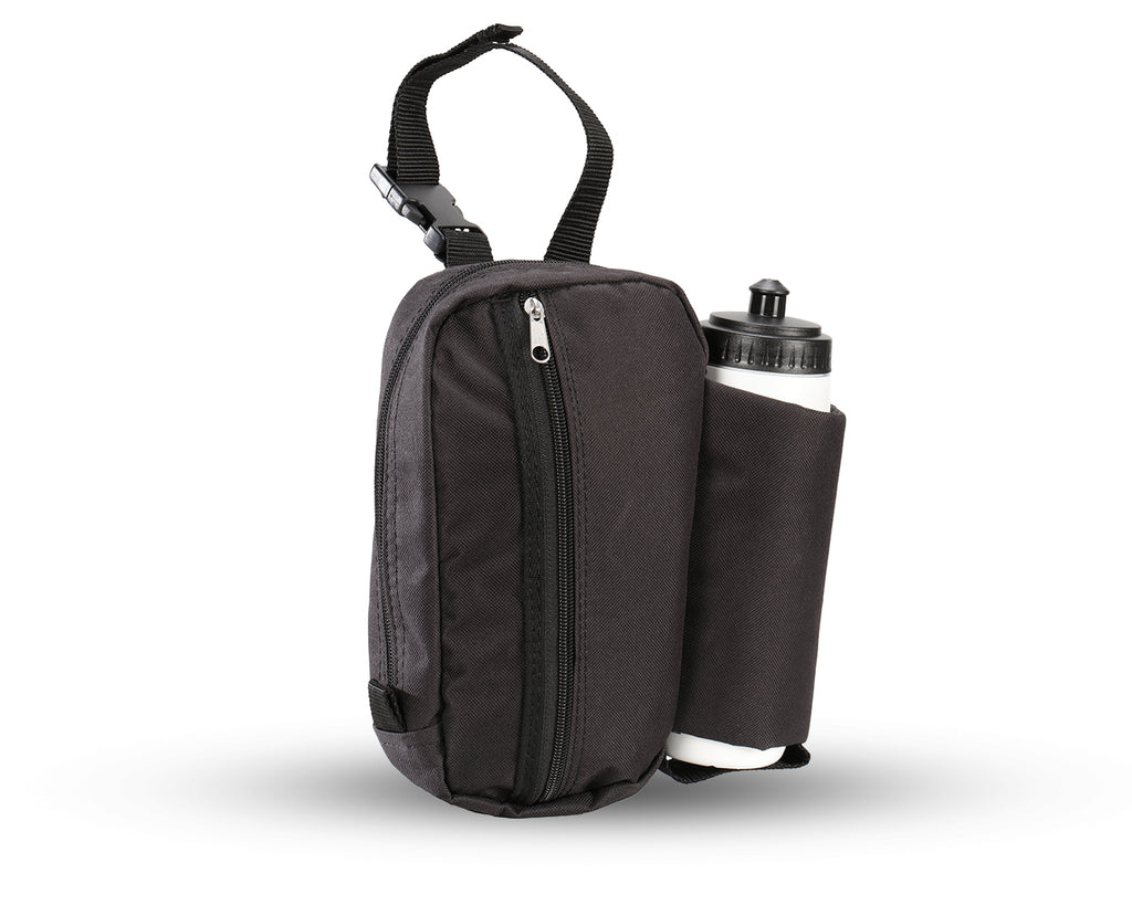 Insulated Water Bottle and Zipper Pouch Case