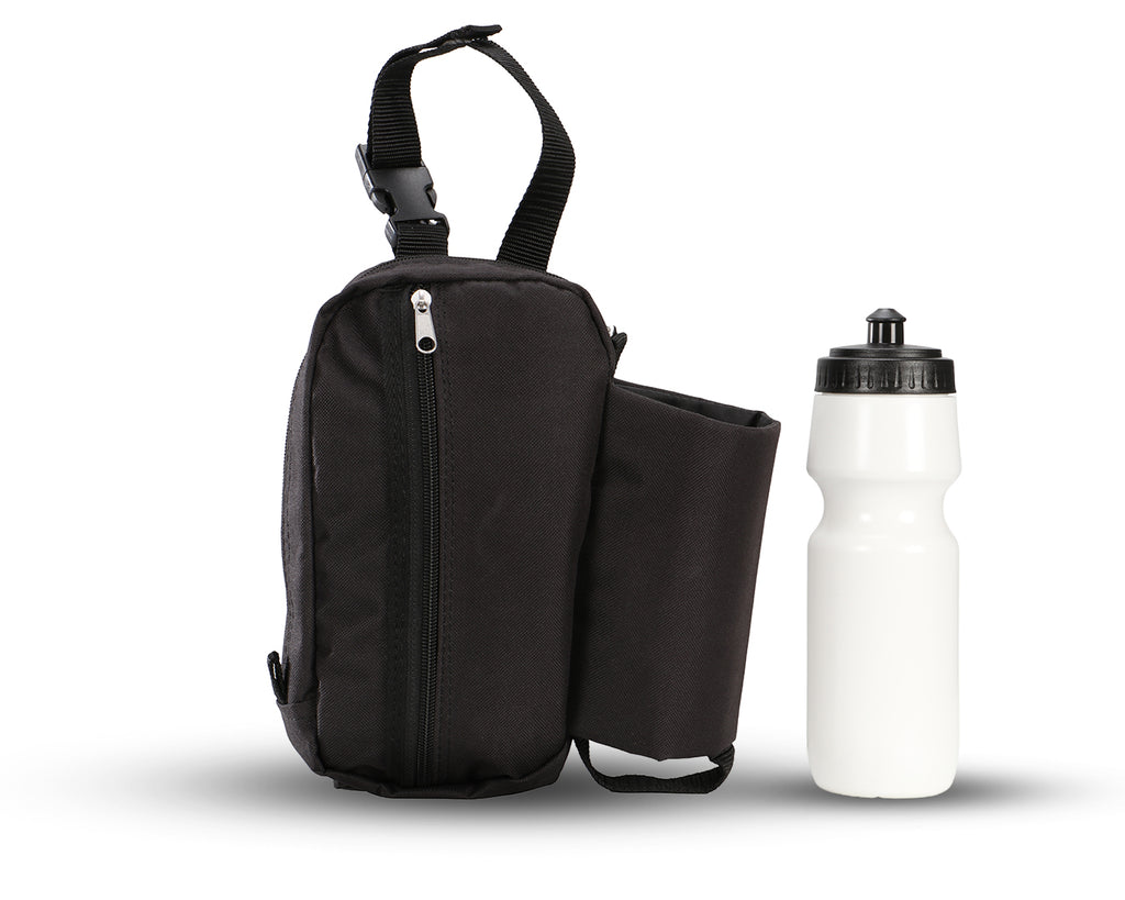 Insulated Water Bottle and Zipper Pouch Case