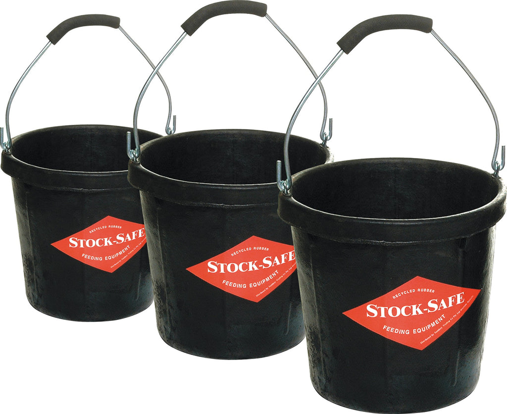 Stock-Safe Round Bucket - 7.5L, 10L, 13L Comparison