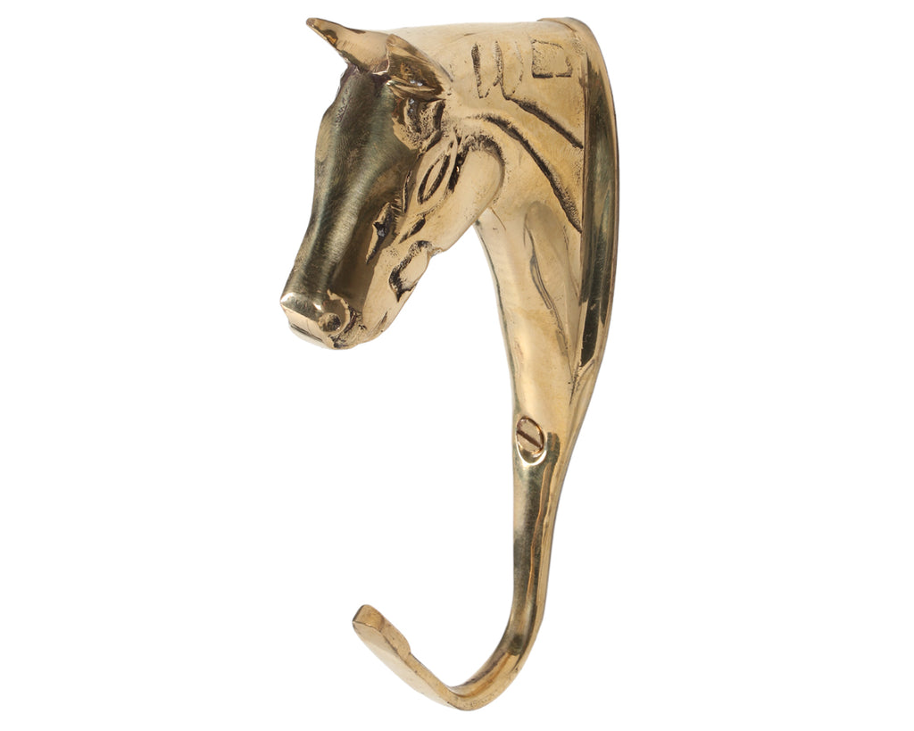 Horsehead Brass Hook