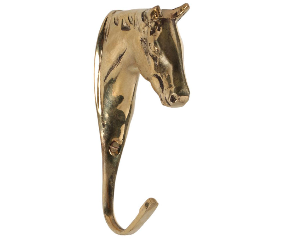 Horsehead Brass Hook