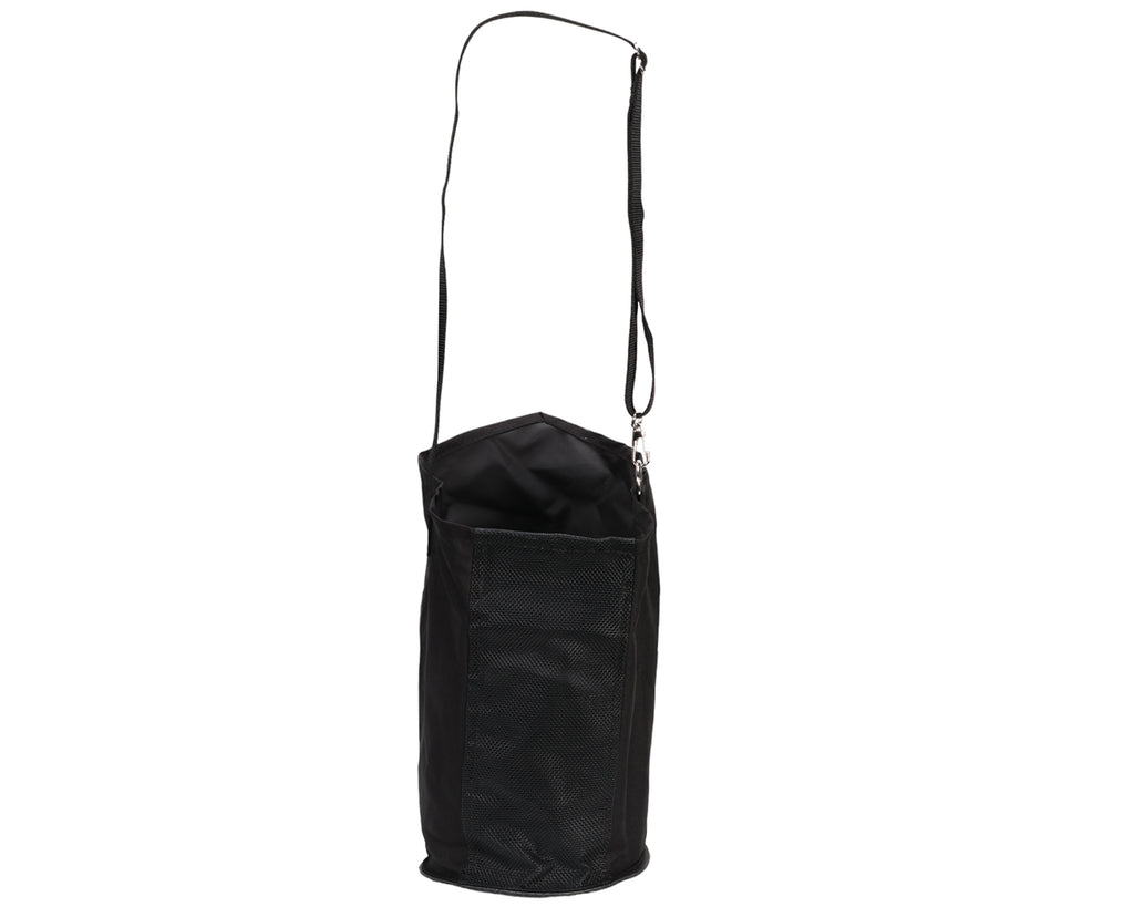 Nylon Horse Feeder Nose Bag in Black