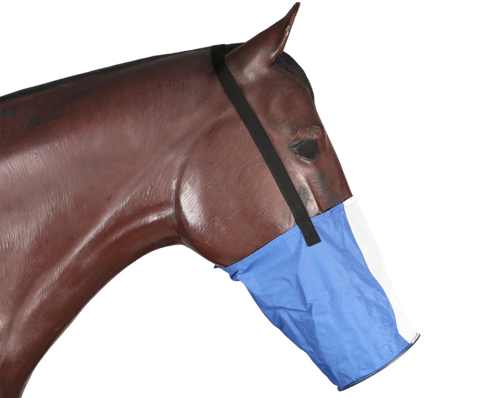 Nylon Horse Feeder Nose Bag in Blue