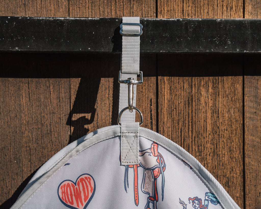 Bobby Slow Feeder Hay Bag- Punchy Western Print