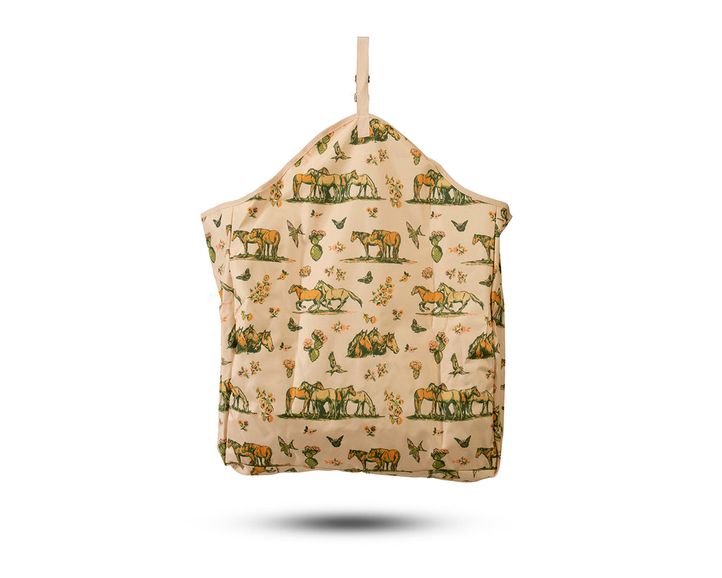 Bobby Slow Feeder Hay Bag- Wild Horses