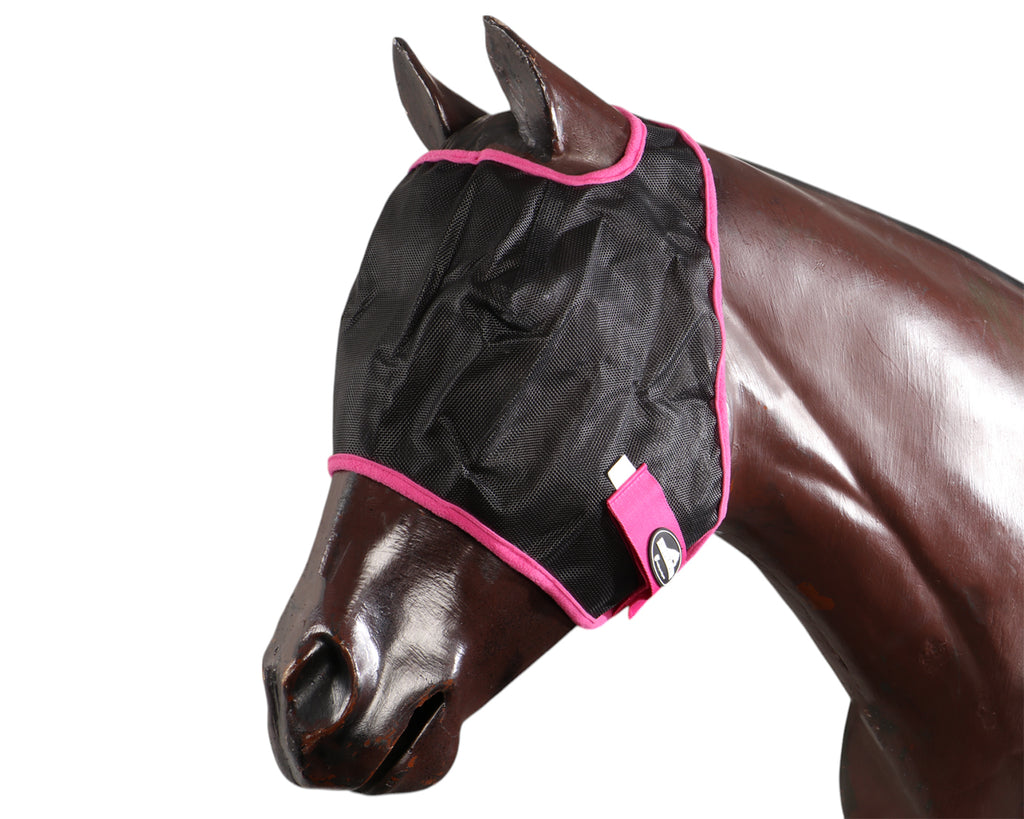 Showmaster Black Mesh Fly Mask