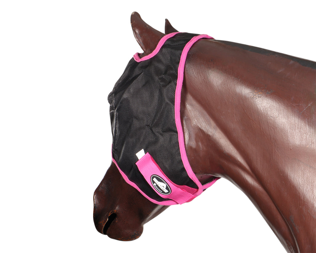 Showmaster Black Mesh Fly Mask