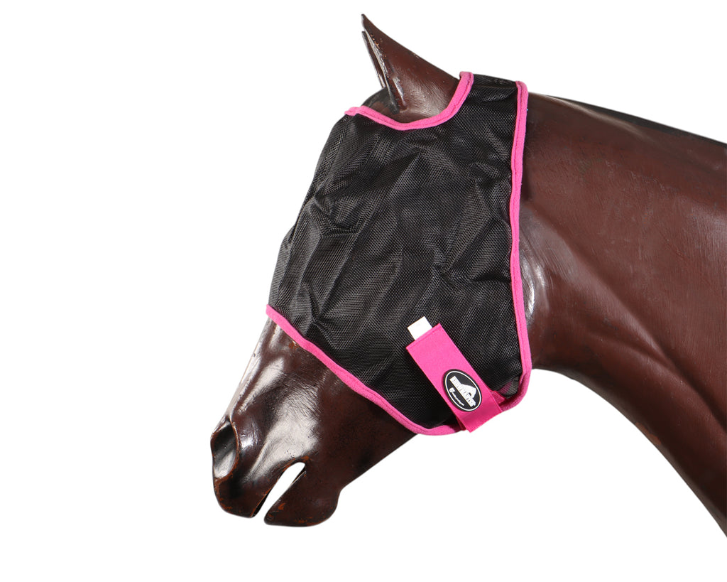 Showmaster Black Mesh Fly Mask