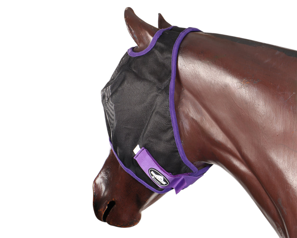 Showmaster Black Mesh Fly Mask