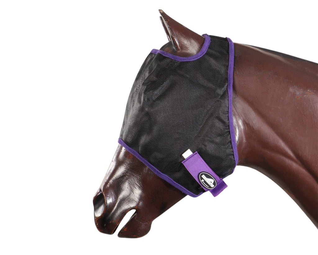 Showmaster Black Mesh Fly Mask
