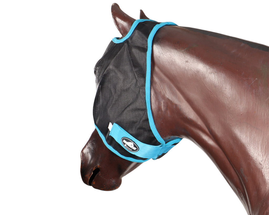 Showmaster Black Mesh Fly Mask