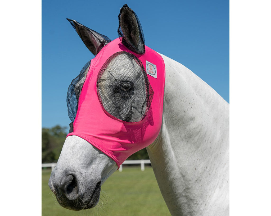 Kool Master Lycra Pull On Fly Mask in Pink