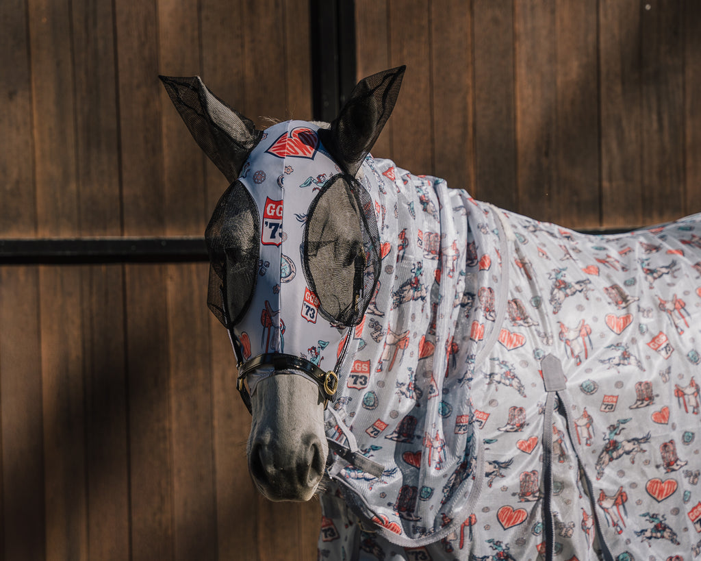 Bobby Lycra Fly Mask