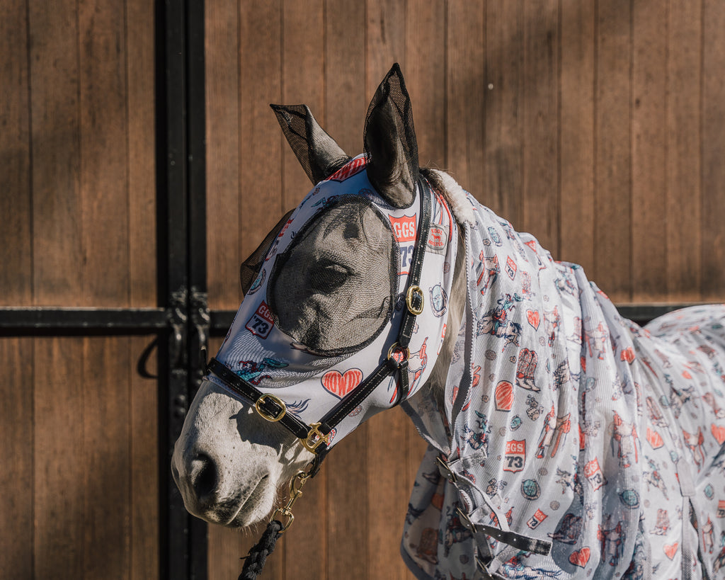 Bobby Lycra Fly Mask