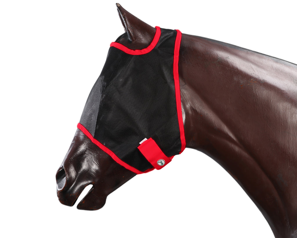 Bobby Black Mesh Fly Mask
