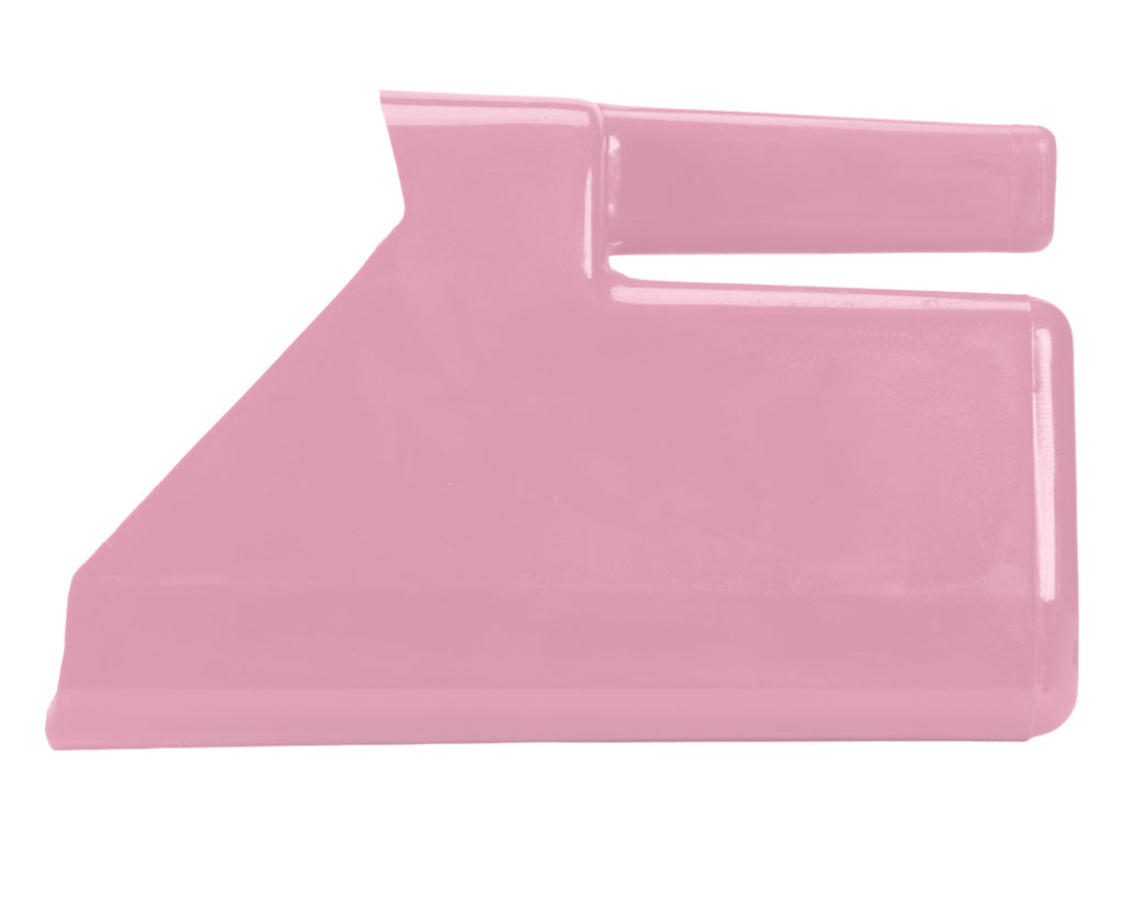 Super Feed Scoop in Pink Plastic - made from strong, durable plastic to withstand daily use