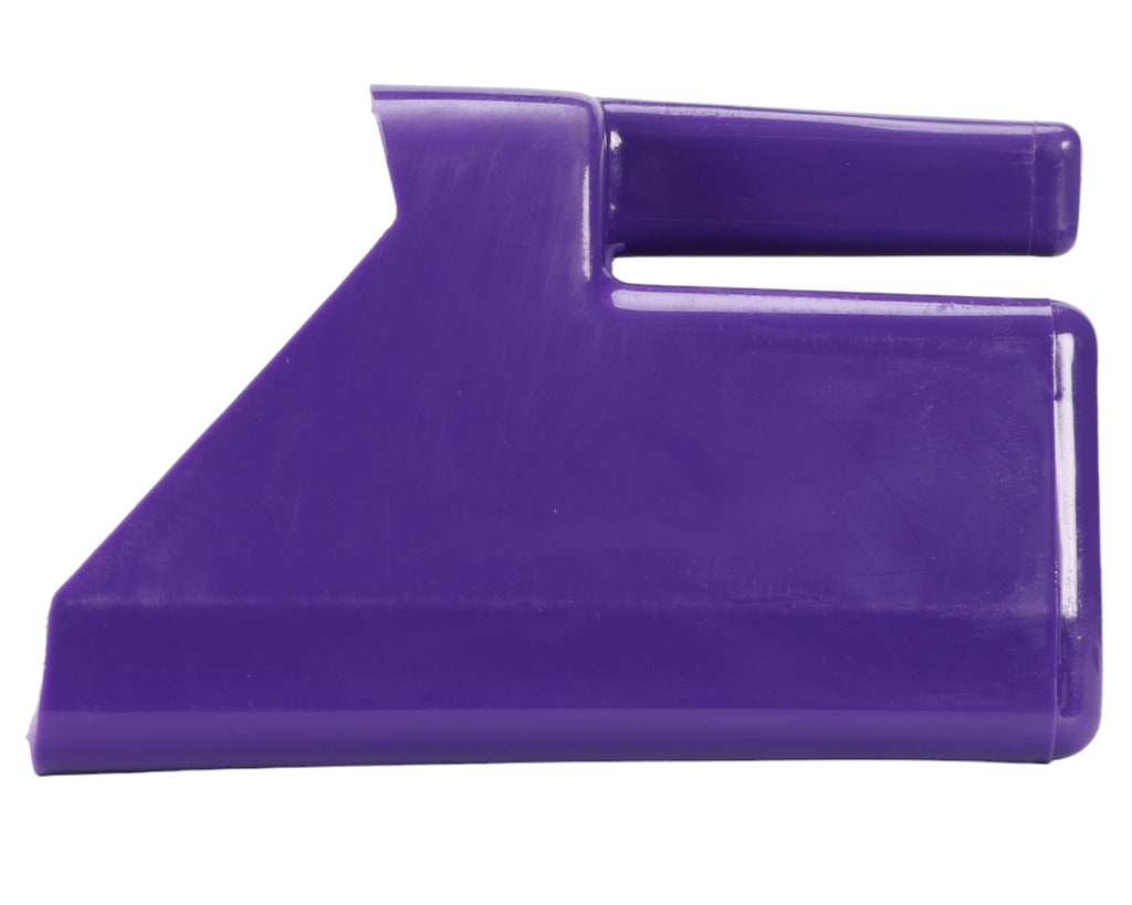 Super Feed Scoop in Purple Plastic - with build in handle for ease of use
