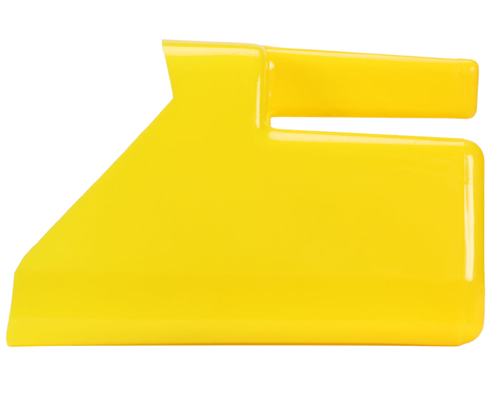 Super Feed Scoop in Yellow Plastic - 22cm long x 11cm wide.